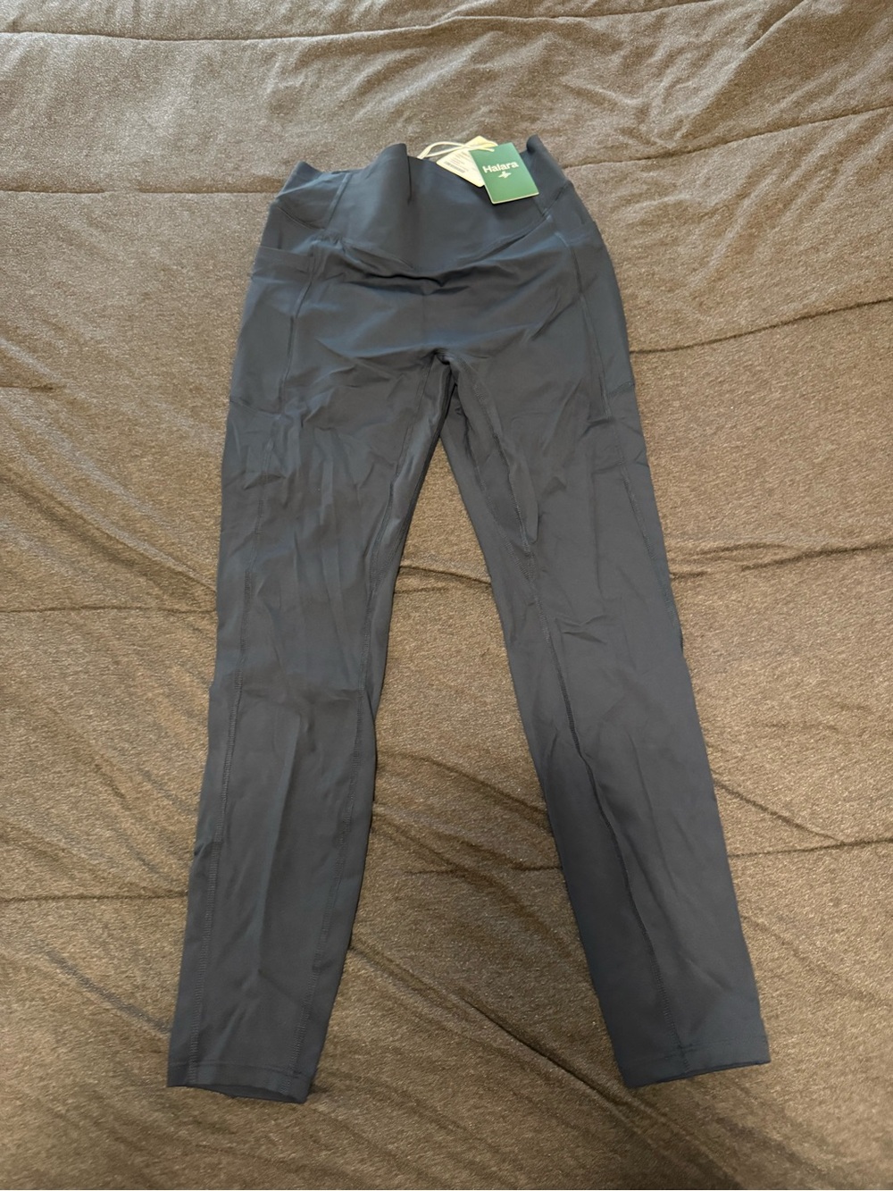 HALARA Black High-Waist Leggings with Tag